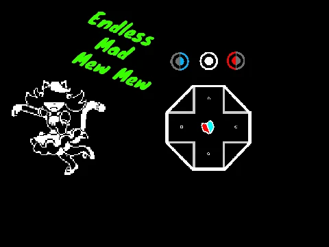 Endless Mad Mew Mew gameplay scene